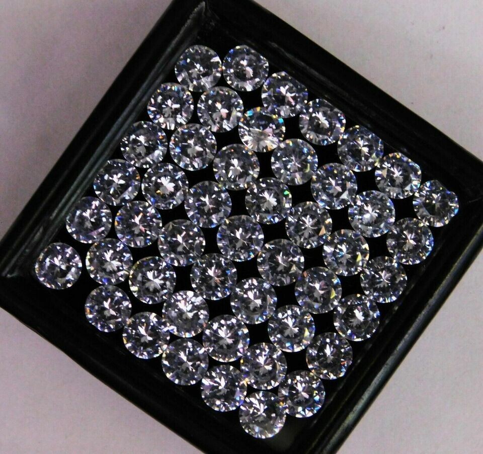 30 PCS Natural Untreated Sapphire Round Cut Gemstone CERTIFIED Lot 5 MM