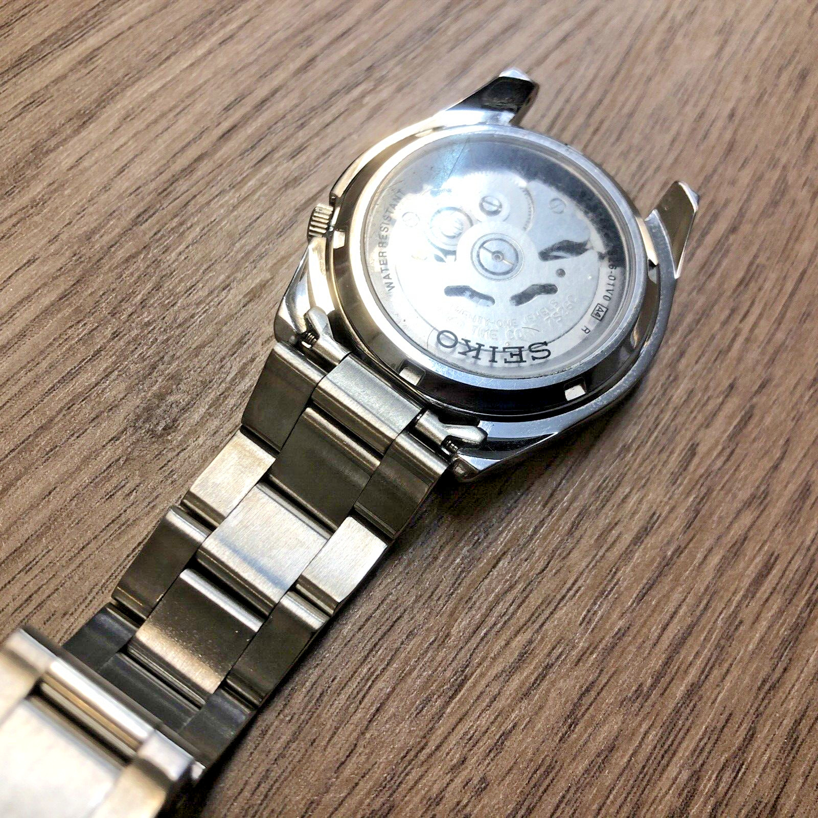18mm oyster Stainless Steel Bracelet For Seiko 37mm SNK375 SNK381 SNK385 K1