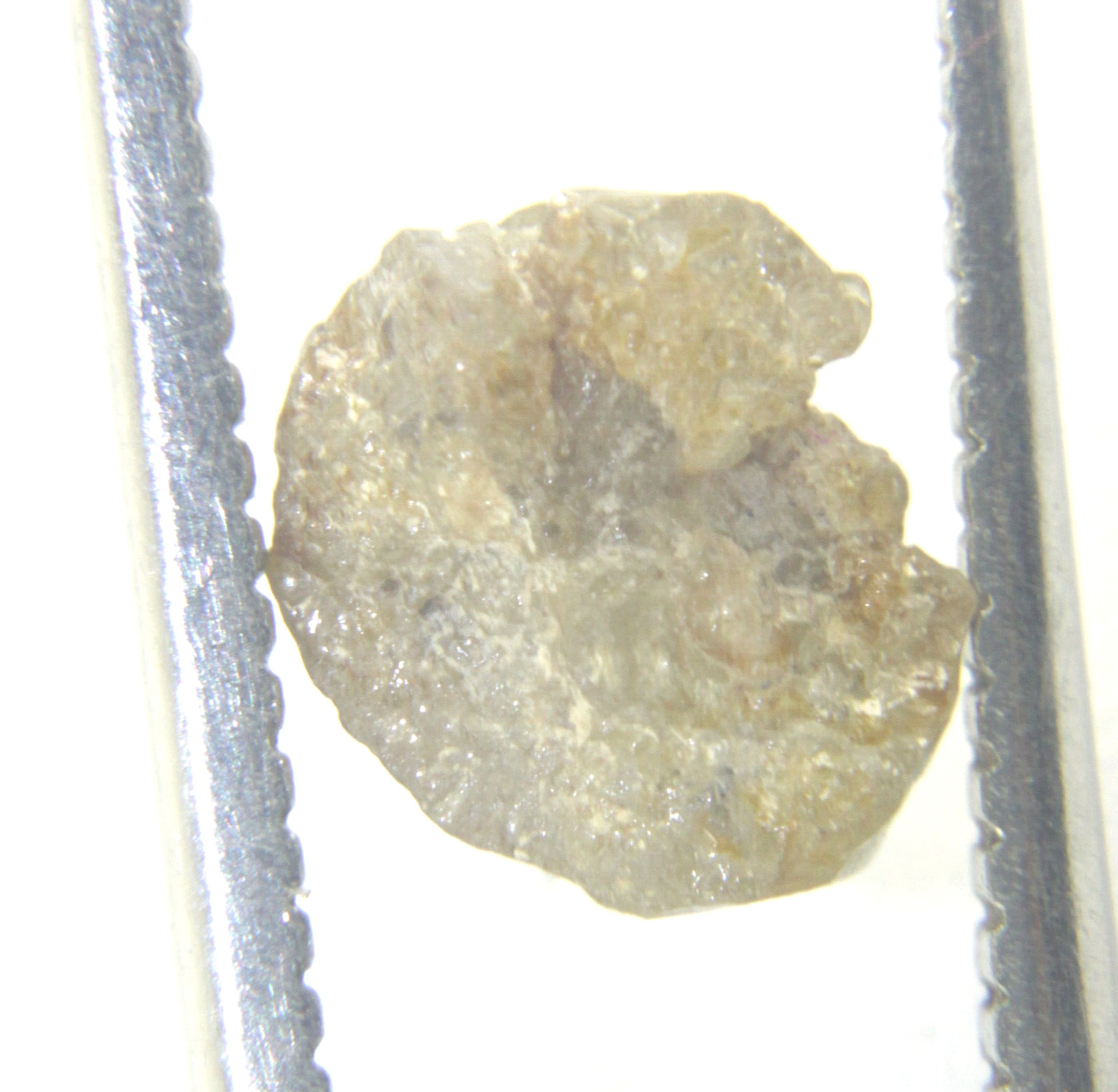 1.63 CTS NATURAL REAL RAW UNCUT GREY ROUGH DIAMOND 7.69×6.73×4.52 MM