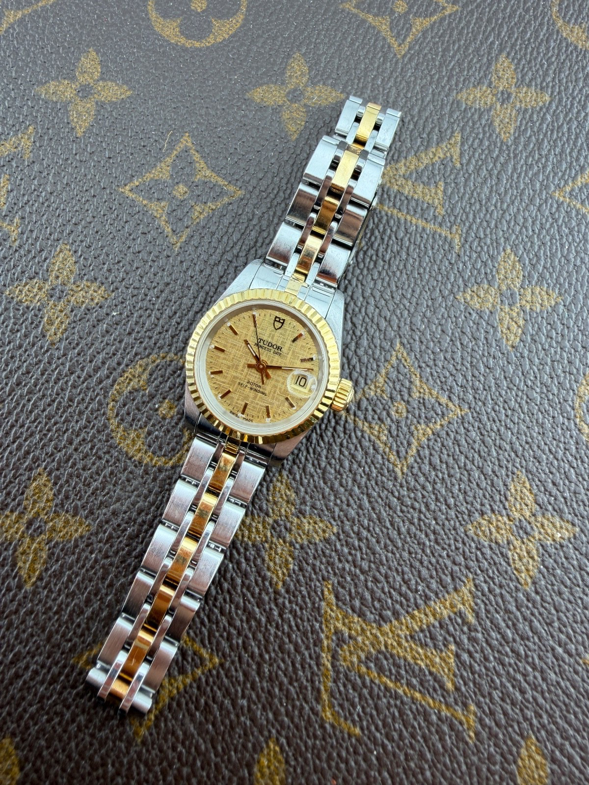 Tudor Princess Lady Steel-Gold Warranty Original Top Condition Swiss