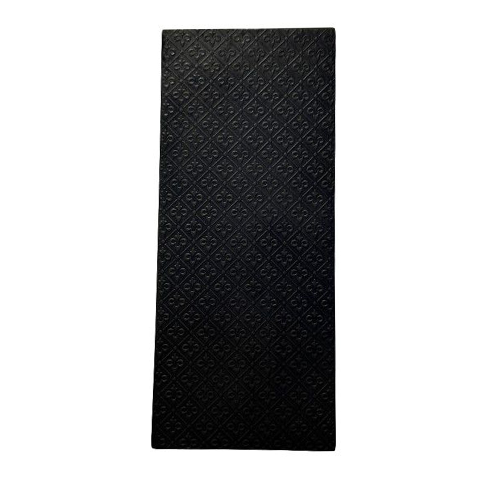 Design #9 Floral Pattern Texture Steel Plate for Press or Rolling Mill 6×2 Inch