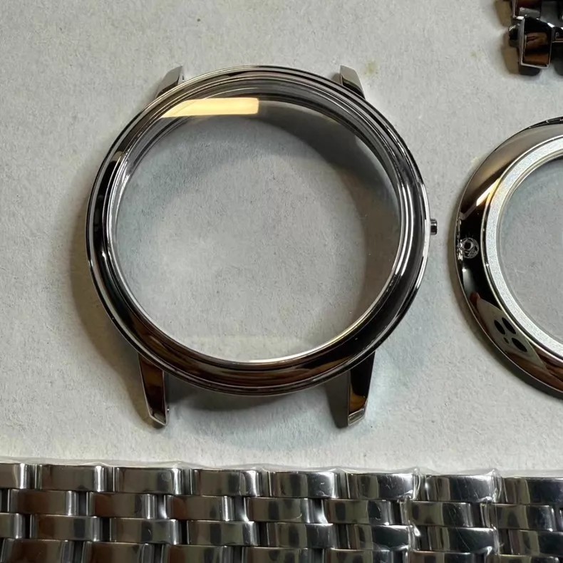For DIY39.5mm Watch Steel Case kit For 2627 2202 Movement