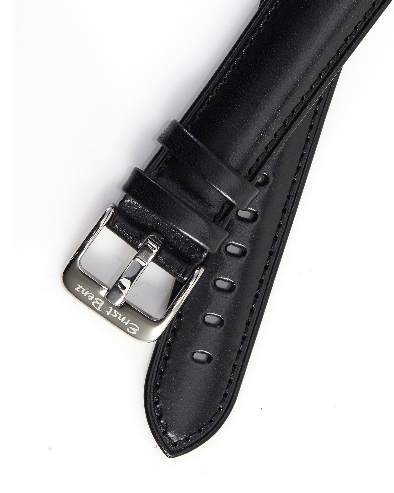 Ernst Benz 20mm x 18mm Black Band w/ Original Buckle