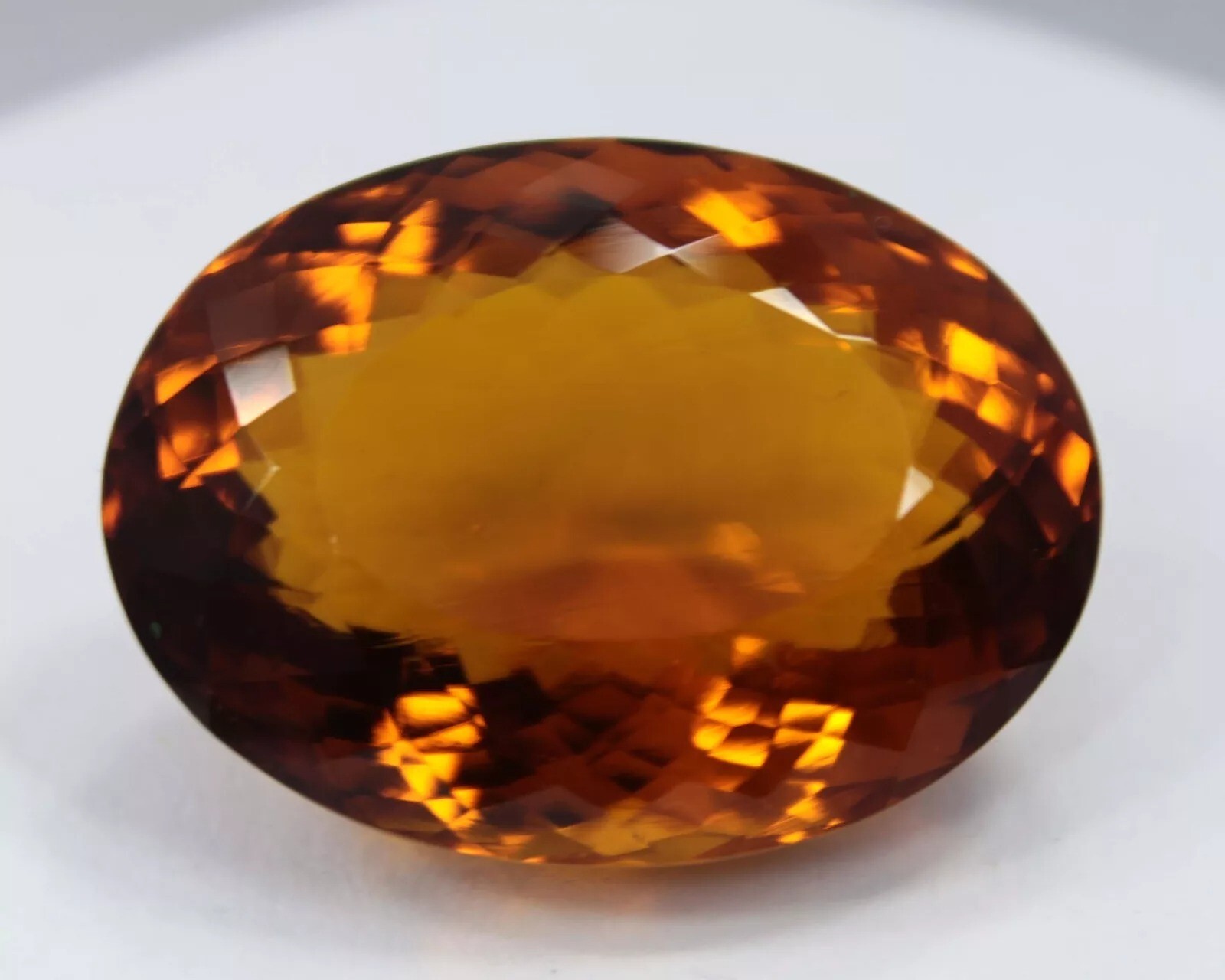 Natural EGL Certified Oval Cut Imperial Topaz 195 Ct A++Brazilian Loose Gemstone