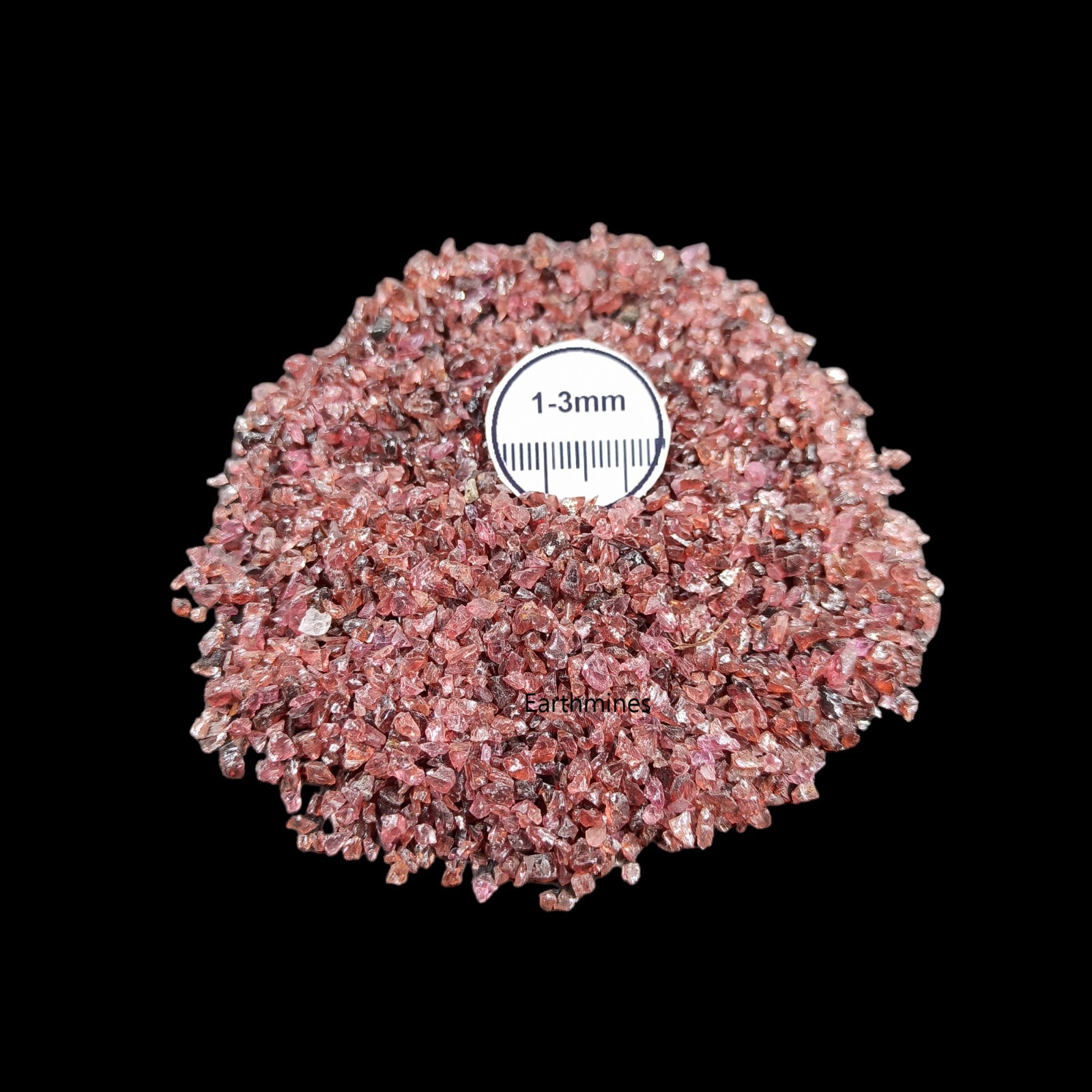 Natural Coarse Crushed Gemstone 1-3mm For Jewelry Making Wood work Wood Inlay