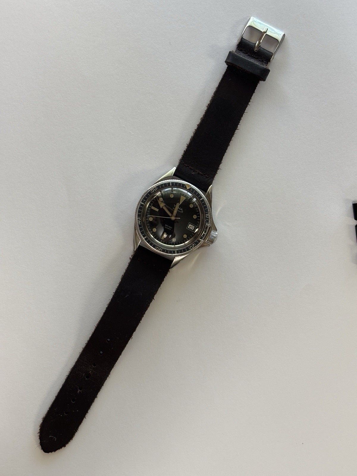 Vintage Yema Superman — Quartz — A+ Condition — Lovely Patina
