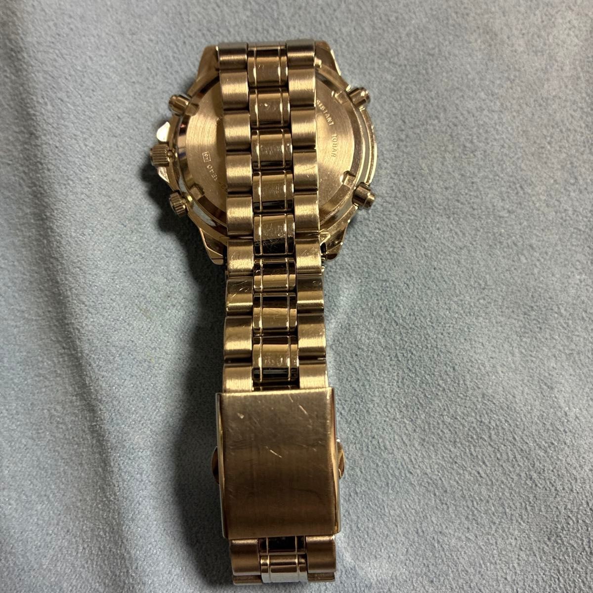SEIKO Chronograph Blue Dial Watch