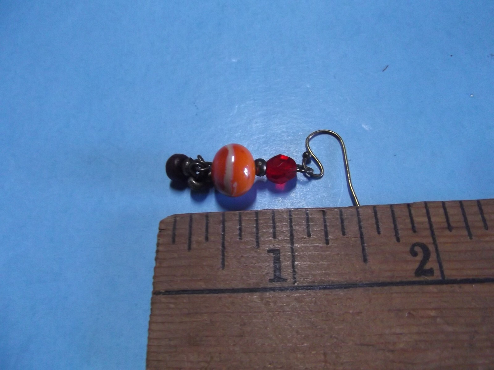 Fashion Jewelry Beaded 8.5″in Metal Necklace ‘Avenue” Dangle Earrings