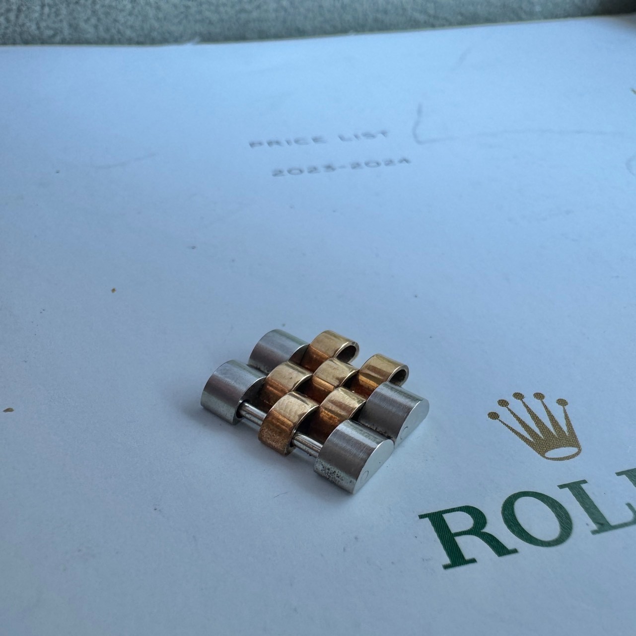 ROLEX 2Link for DATEJUST 16233 16013 SS 15.5mm x 5.5mm FZ8738