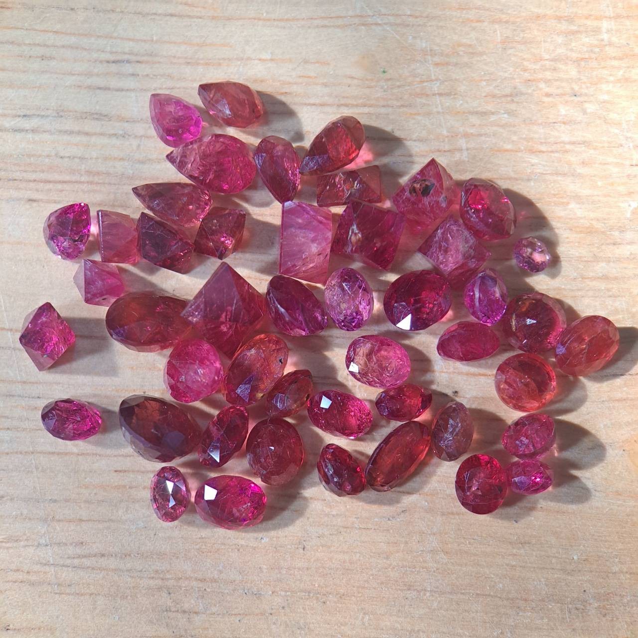 Natural Mogok Pink Spinel Loose Gemstone 41.8ct Lot 47 No Heat Myanmar