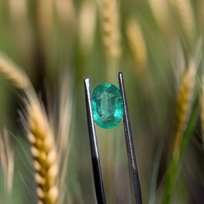 4ct Emerald Vivid Green / Untreated Emerald / For Emerald Ring / Making Jewelry