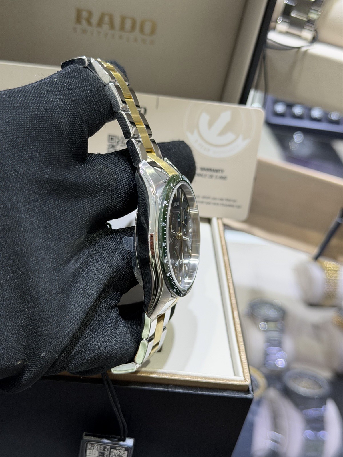Rado Herren/Unisex Uhr HyperChrome Chronograph Ref. R32259323