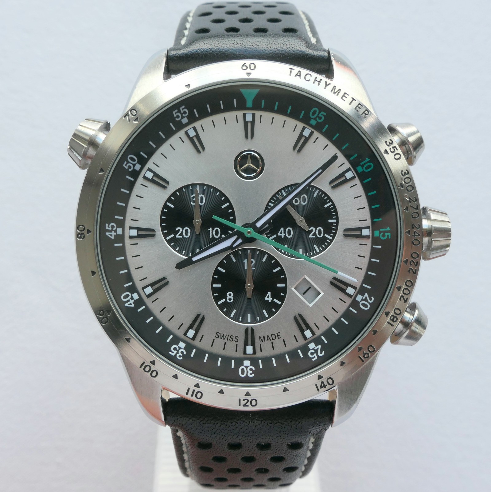Mercedes Benz AMG DTM Motorsport Petronas Racing Car Accessory Chronograph Watch