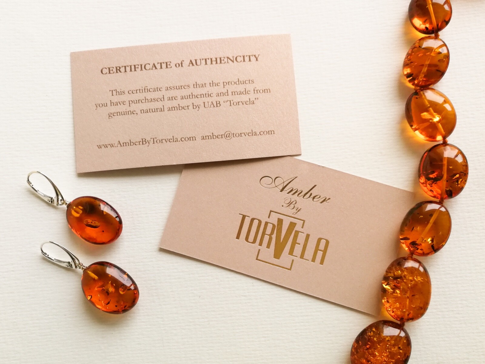 Natural Baltic Amber TORVELA Earrings thick cut shape matt yellow silver 1,57in