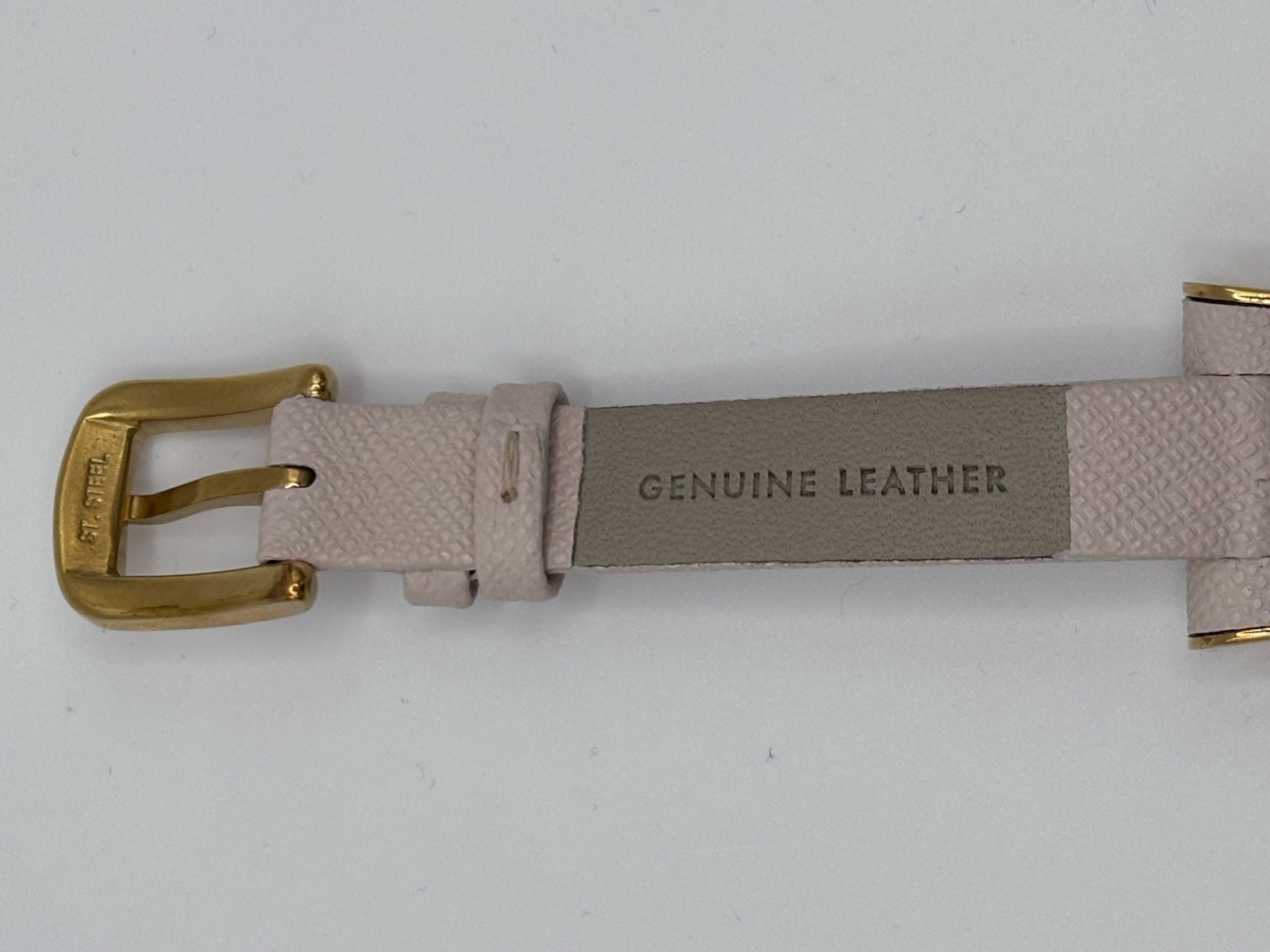 Kate Spade Bow Shape Watch, Ivory, Saffiano Leather/Gold, Kenmare Working