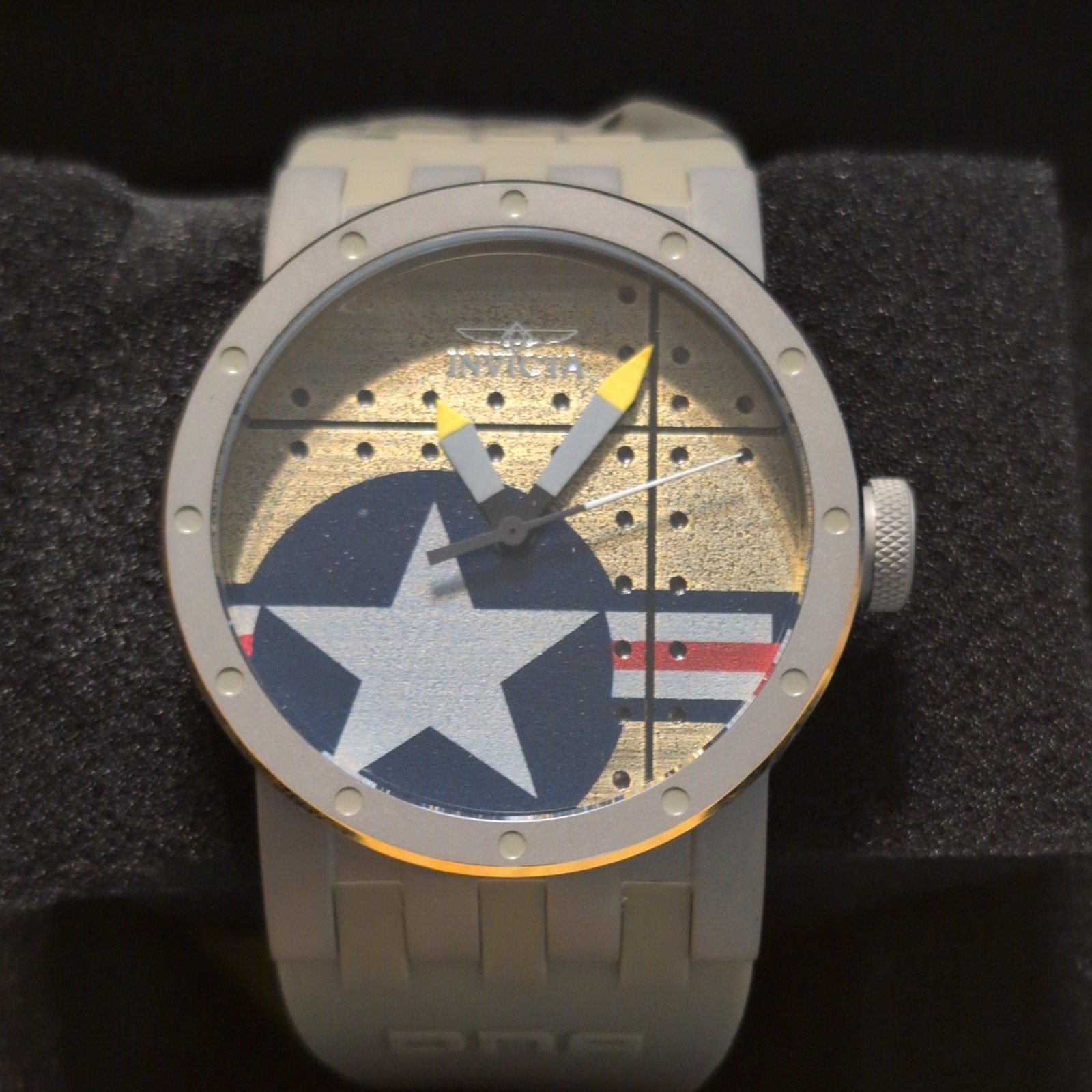 Invicta DNA Vintage Armed Forces Swiss Ronda 513 Caliber 46mm Men’s Watch 11646