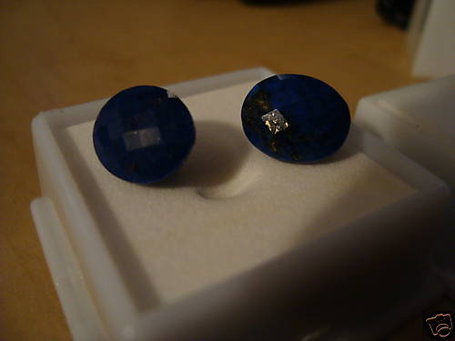 2- 3.70CT Min 12×10 MM 3.70 CT Min 12×10 MM oval CRS Lapis gemstones gems gem