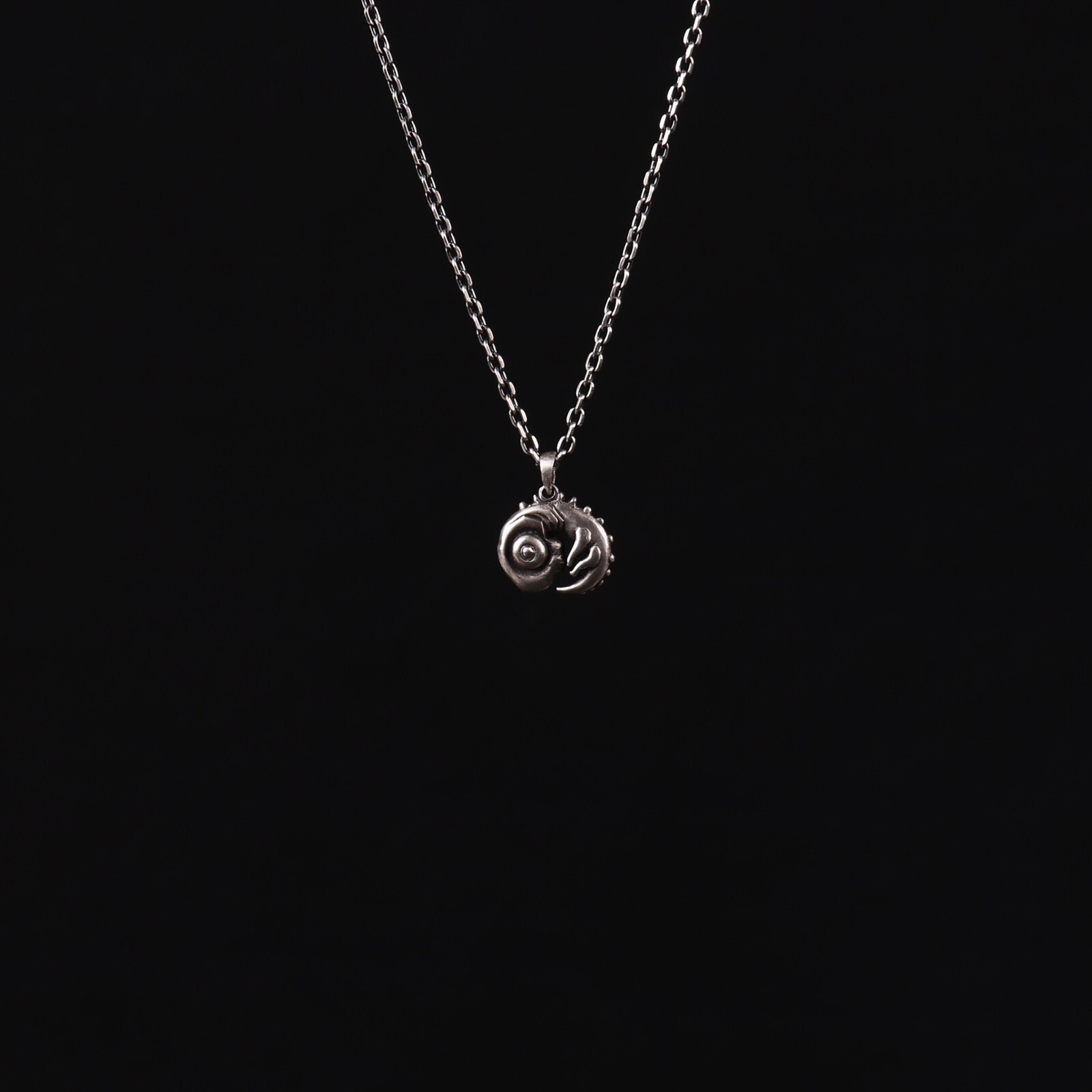 925 Sterling Silver NEON GENESIS EVANGELION Adam Pendant The 1st Angel Necklace
