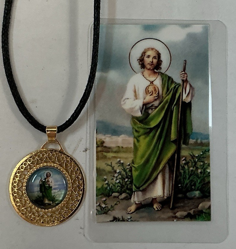 MEDAL OF SAINT JUDE, MEDALLA DE SAN JUDAS TADEO, MIRACULOUS,FAVOR
