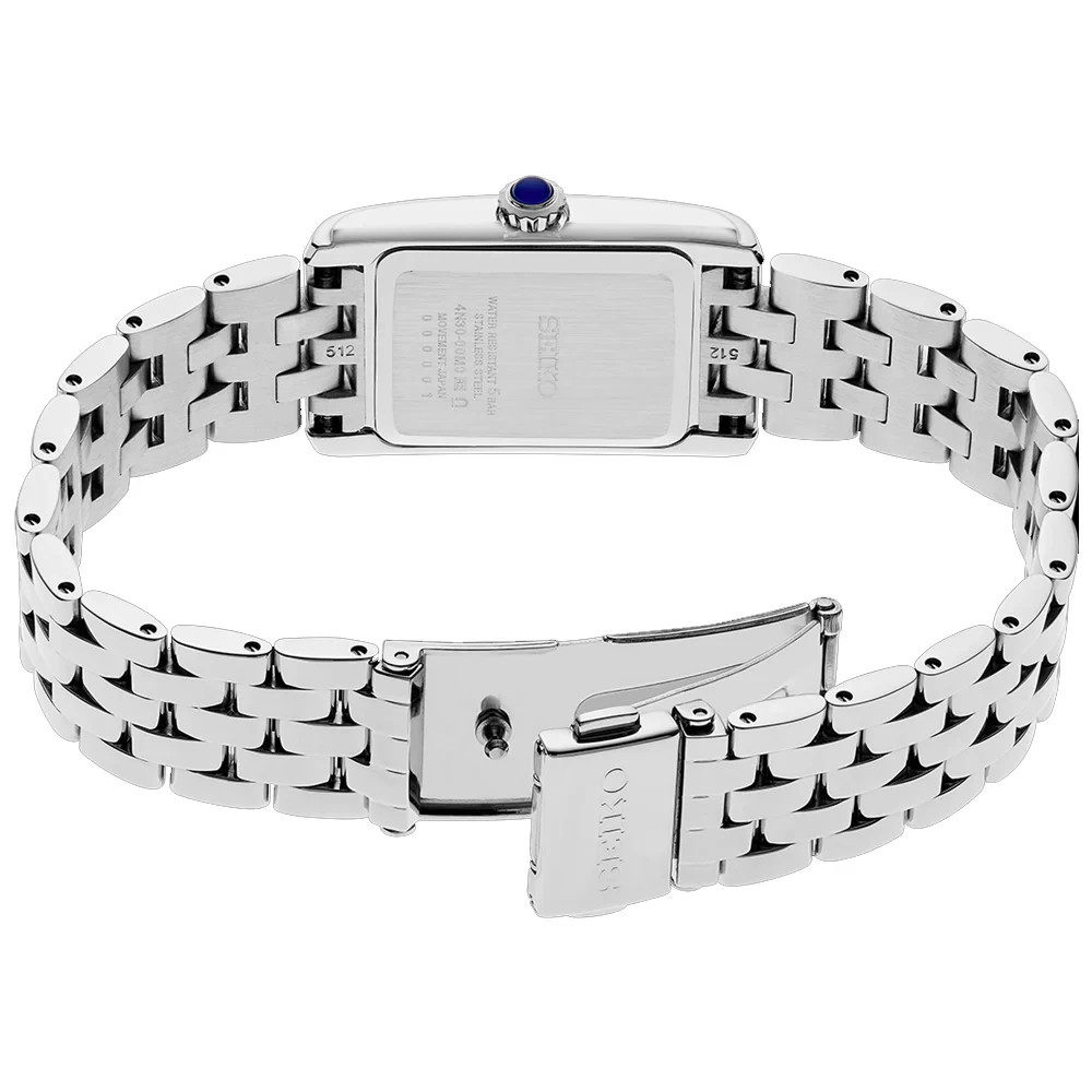 Seiko SWR085P1 Women’s Quartz Blue Dial Stainless Steel Bracelet Watch