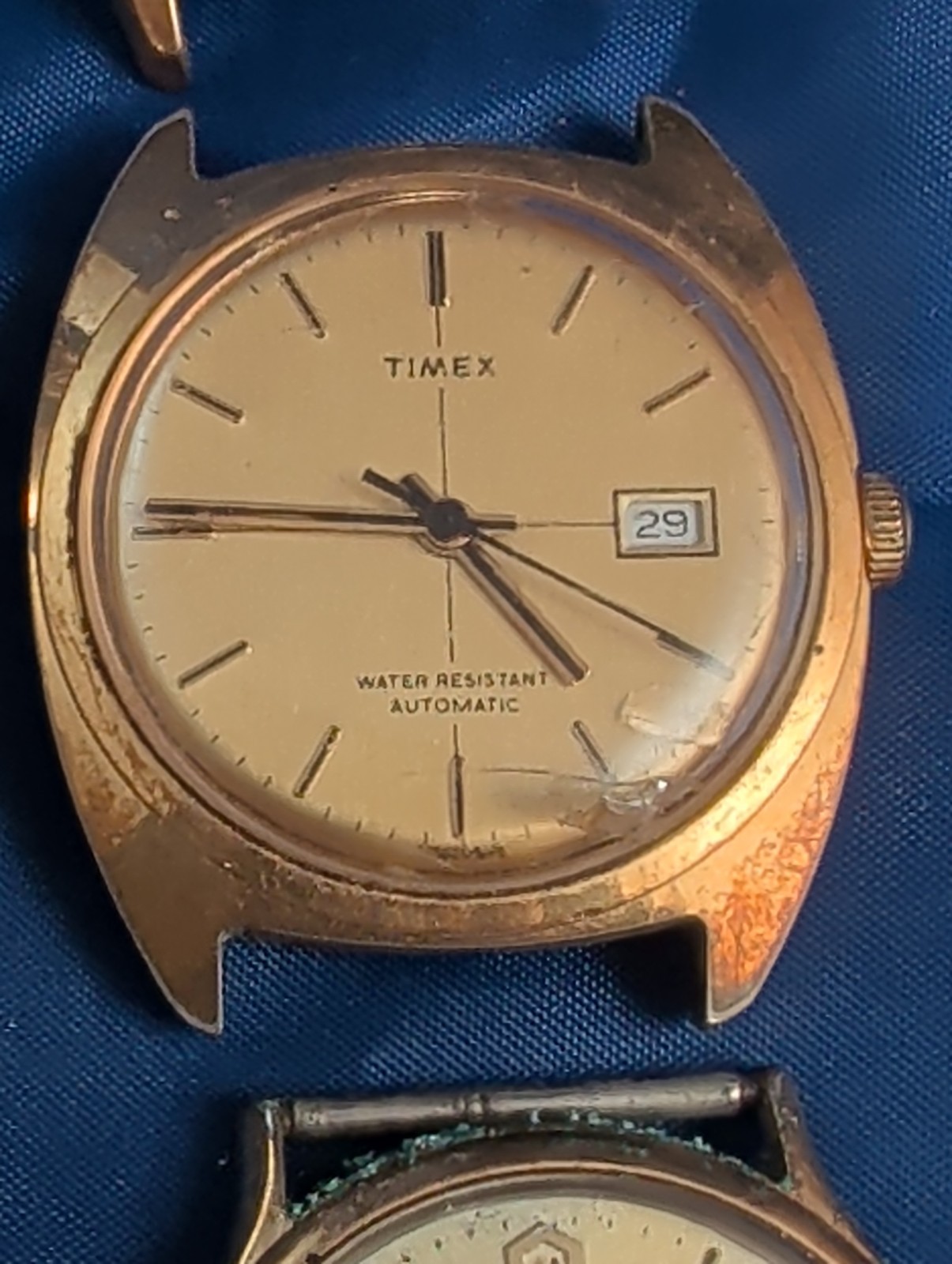 5 Timex Watches, Lot, Repair, Mechanical, Electric, Automatic, Quartz, Dynabeat
