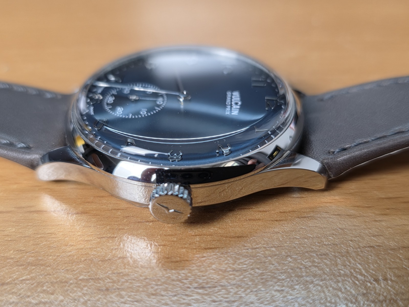 Vulcain Grand Prix Small Second Blue (39mm) 690175A30