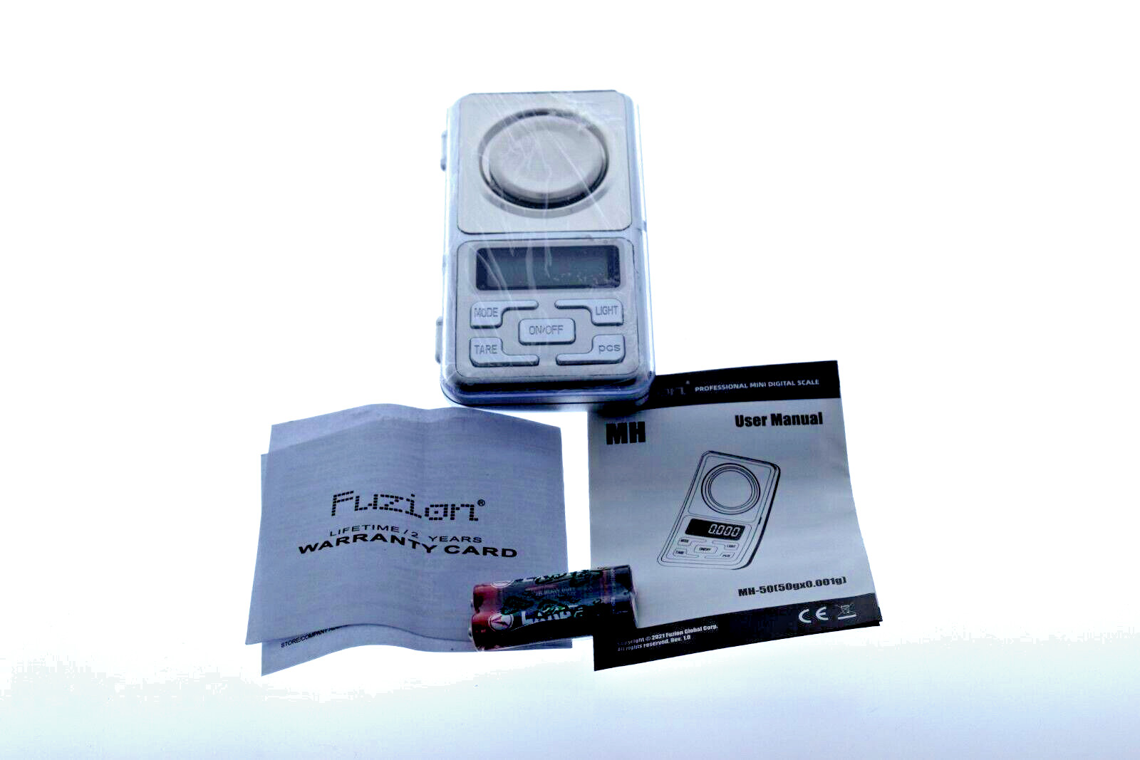 Fuzion MicroGram Series – MH-50- Professional Digital Mini Scale- 50G x 0.001G
