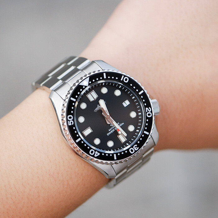 Heimdallr Sharkey SKX007 NH35A Automatic 200M Diver Watch 42mm 316L 660FT C3