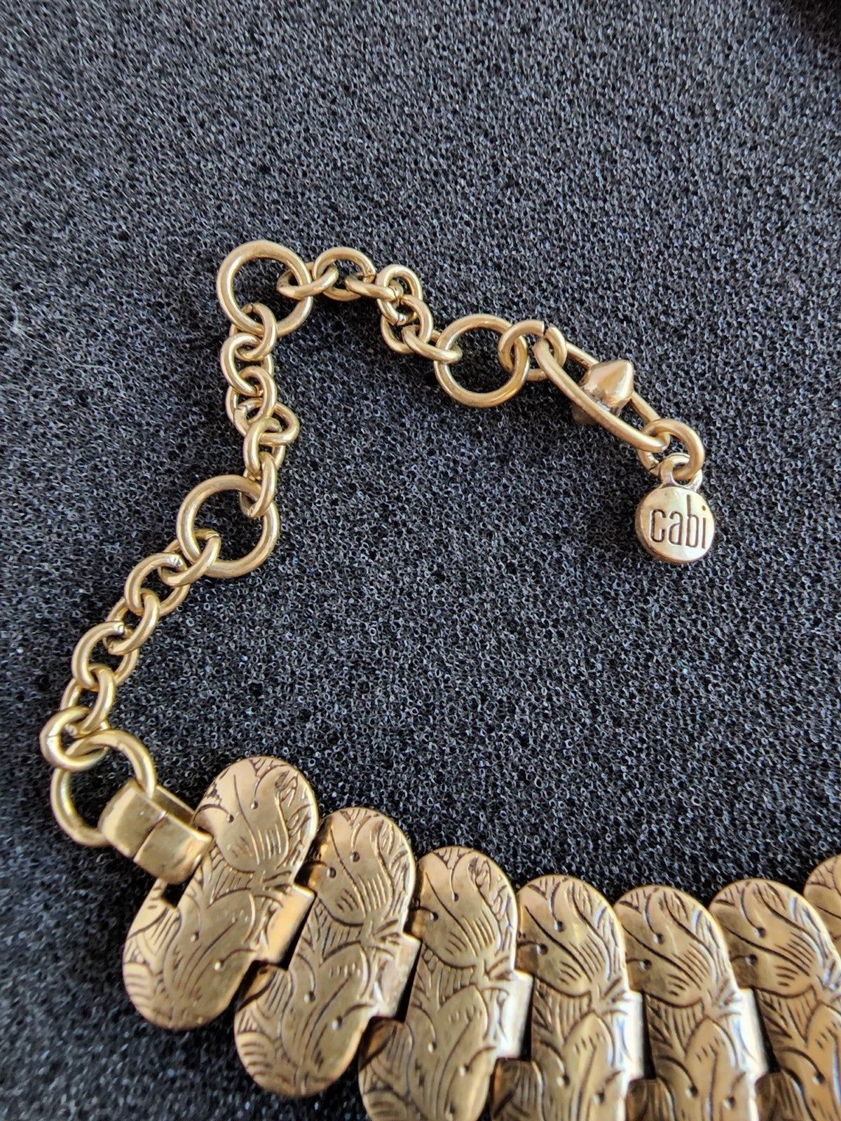 CABI Victorian Revival Book Chain Bracelet Jewelry