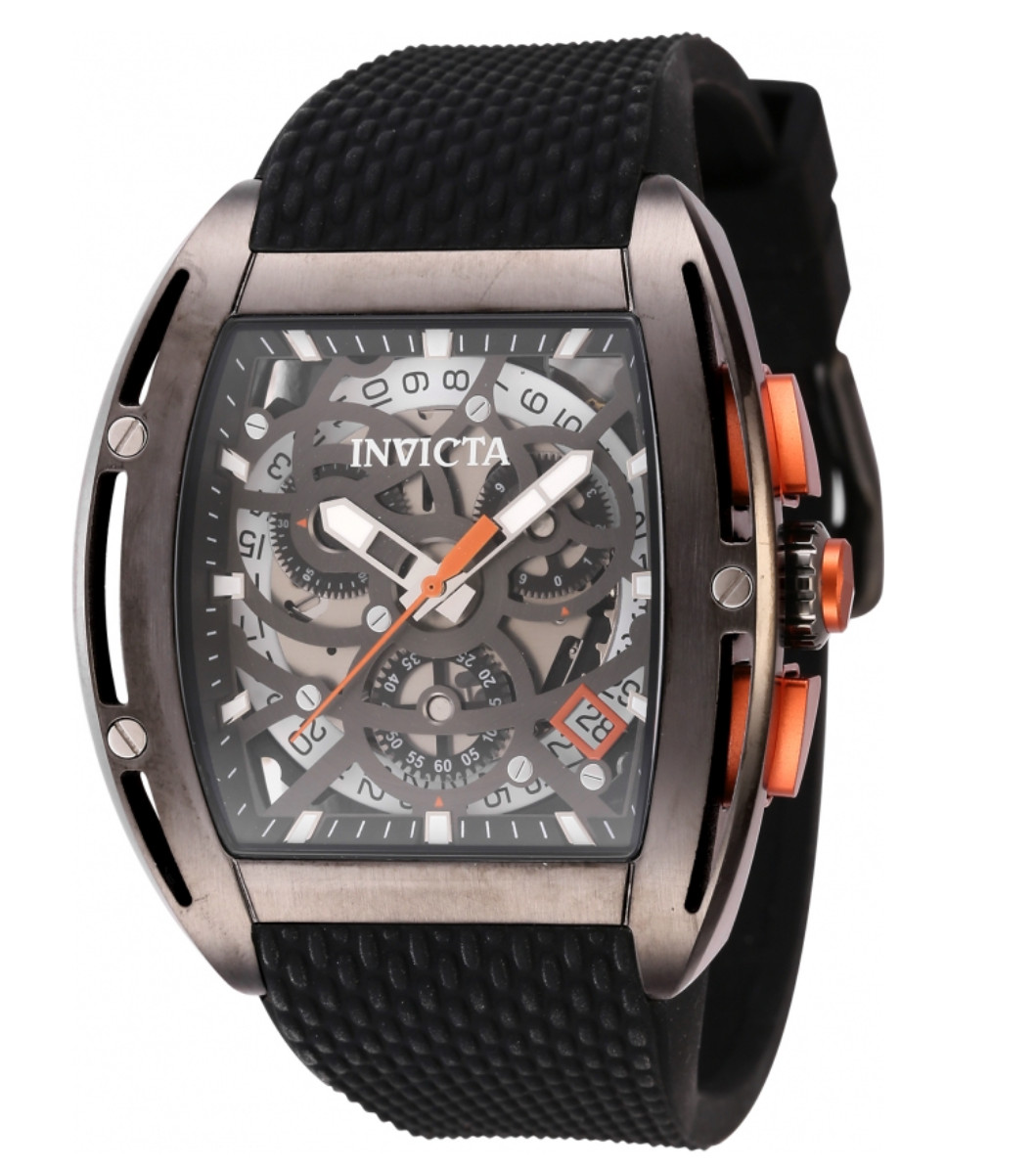 Invicta S1 Rally Swiss ETA G10.212 Caliber Men’s 44mm Skeleton Dial Watch 45184
