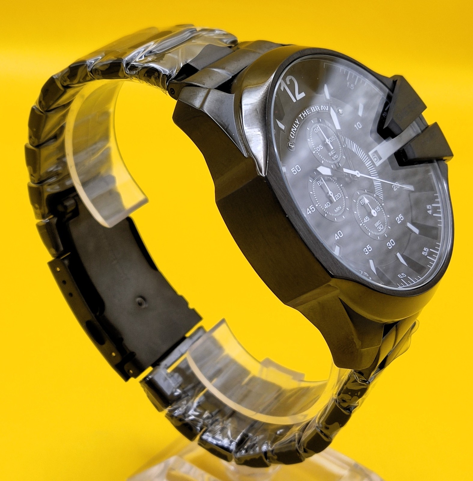 Premium Diesel Only The Brave 10 Bar Black Dial Refurbished Men’s Wrist Watch