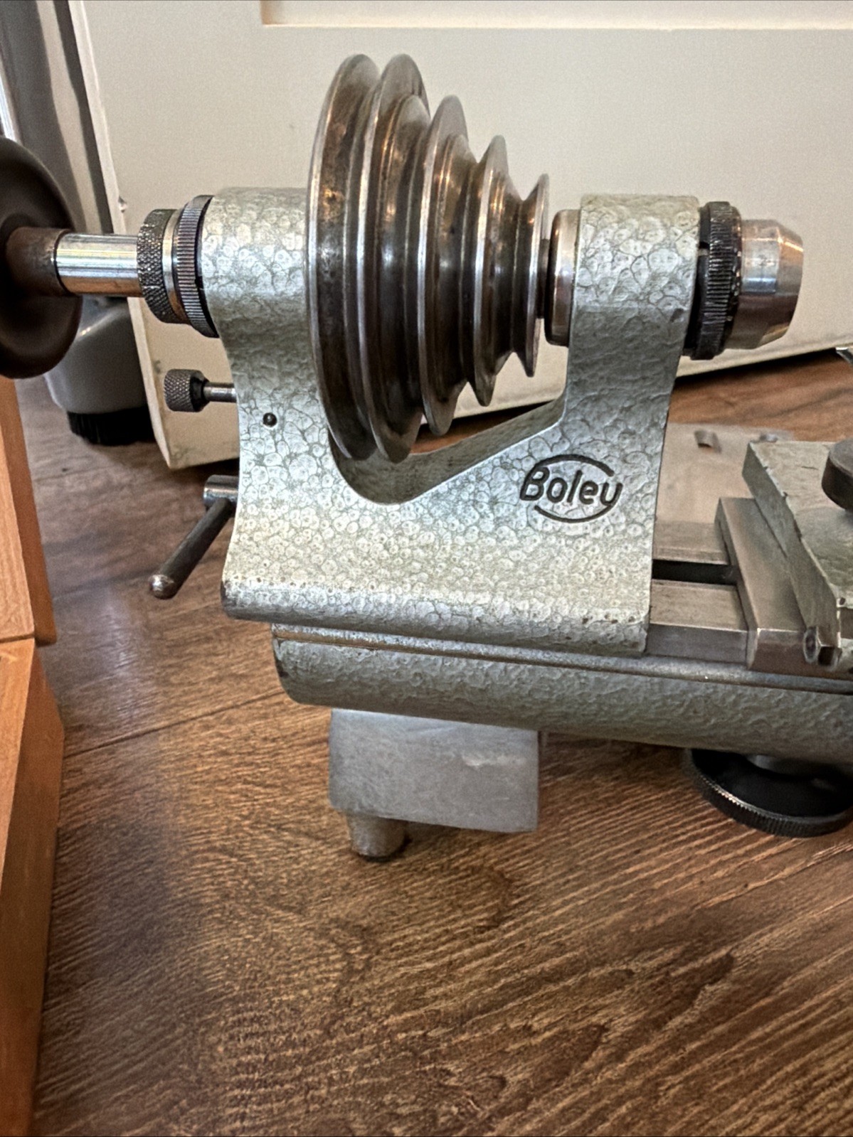 Boley 8mm Collet Jewelers Watchmakers Lathe Motor & Borel base