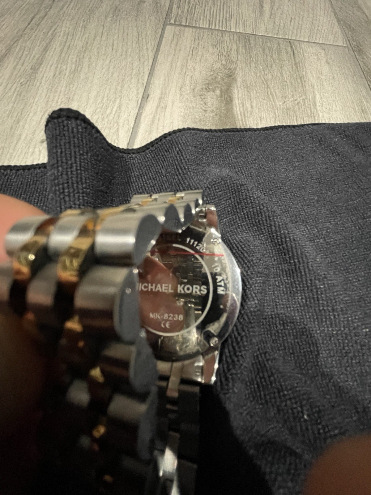Michael Kors Women’s Two-Tone Quartz Chronograph Date Bracelet Wristwatch