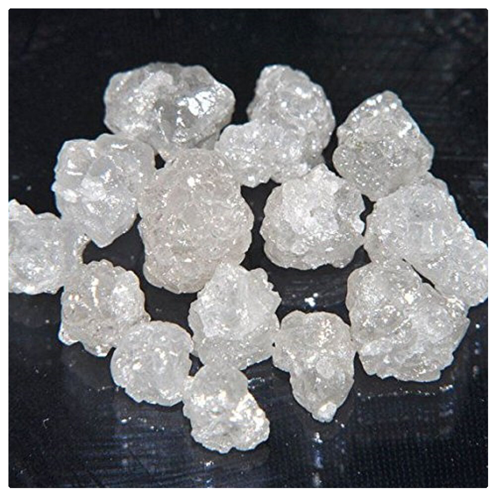 20.0+ Ct Natural Rough Loose Diamonds | White Grey 6.0-8.0 mm Lot Genuine Real