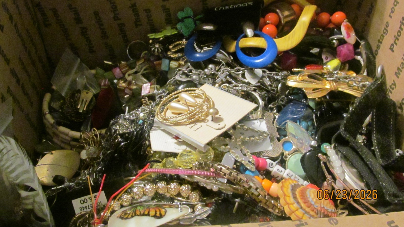 New/Vintage 10 lb junk drawer fix craft wearable jewelry