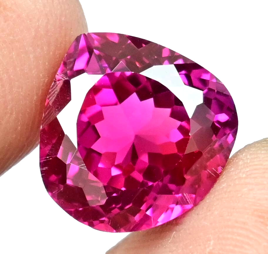 Stunning Natural Pitambari Sapphire 11.70 Ct Bi-Color Pear Certified Gemstone
