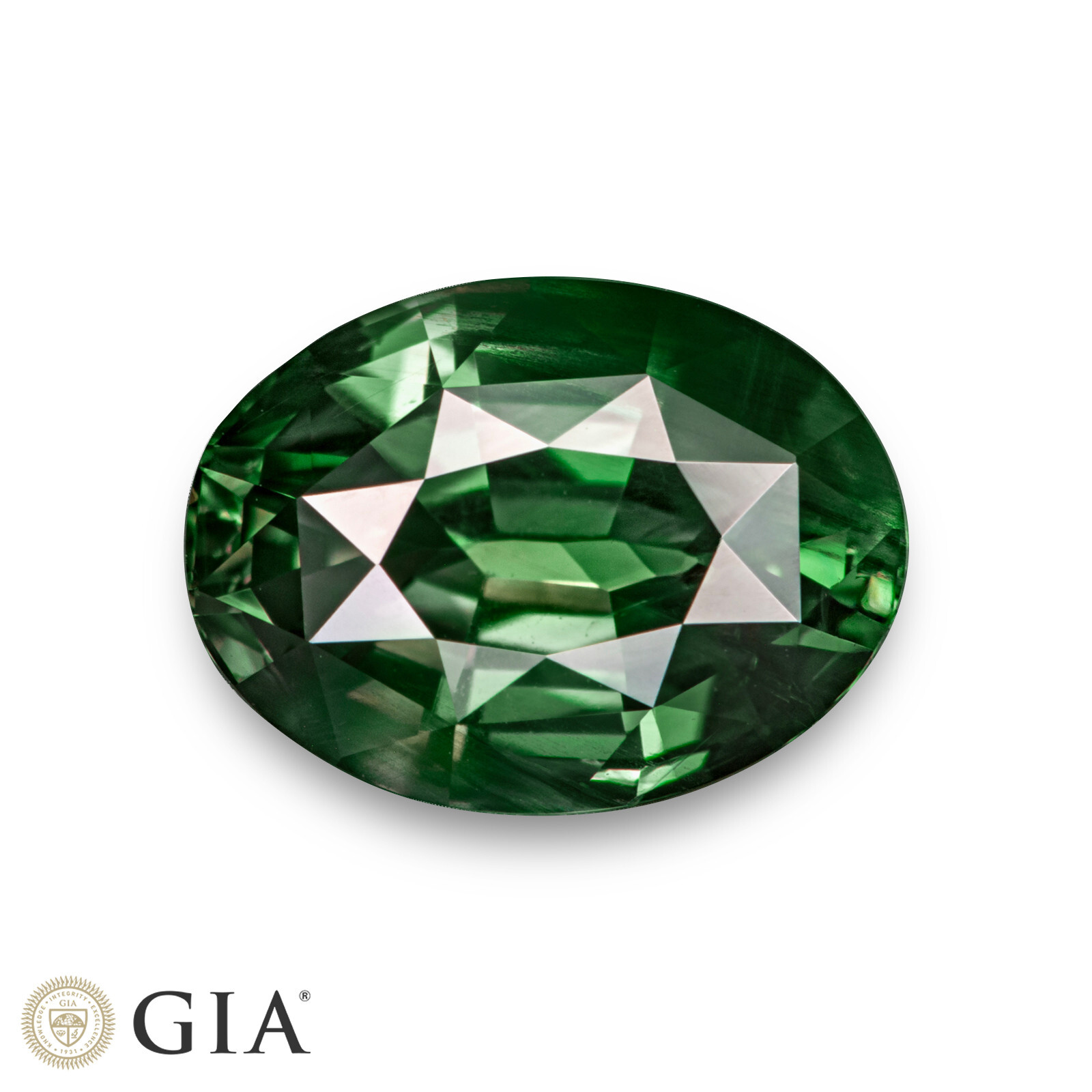 GIA Certified ORISSA INDIA Alexandrite 3.17 Ct. Natural Untreated EYE-CLEAN Rare