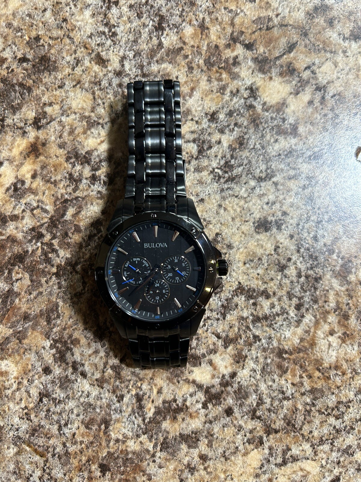 Bulova 98C121 Multifunction Classic Men’s Watch – Black