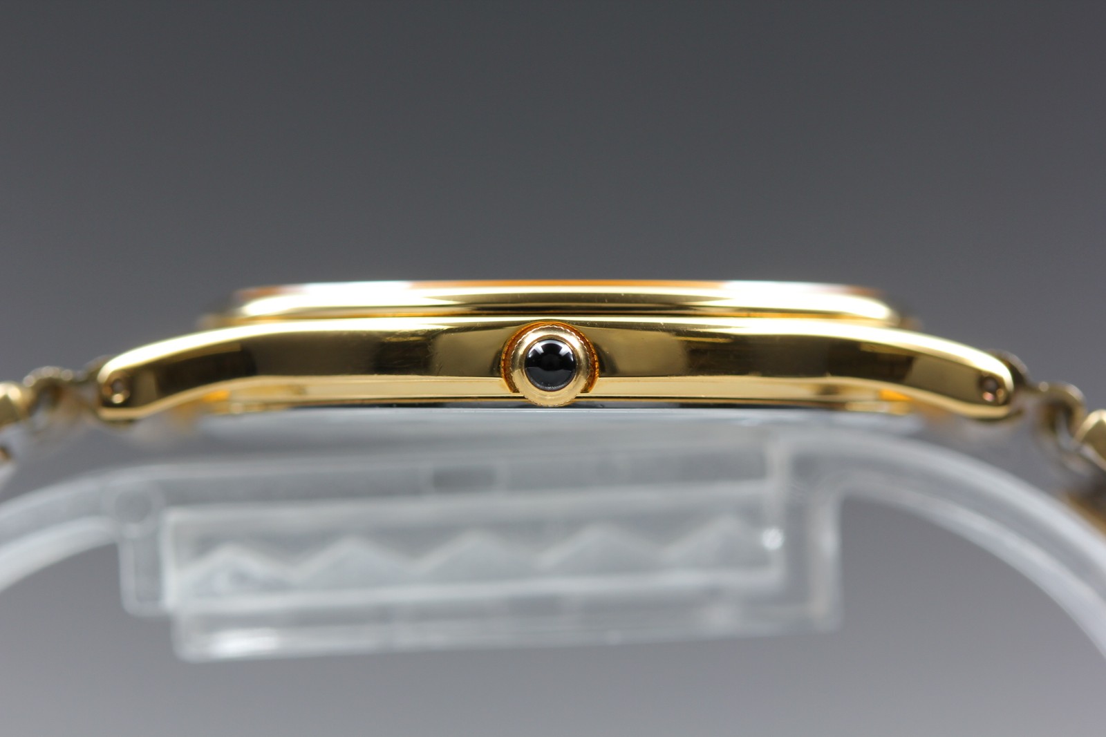 1994 [MINT] Seiko Dolce 8N41-6060 32mm Champagne Gold Round Bangle Mens Qz Watch
