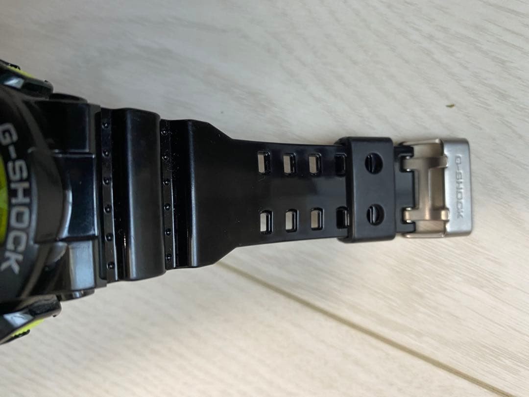 [Excellent Condition] G-SHOCK Watch, Black x Lime Green, GA-110