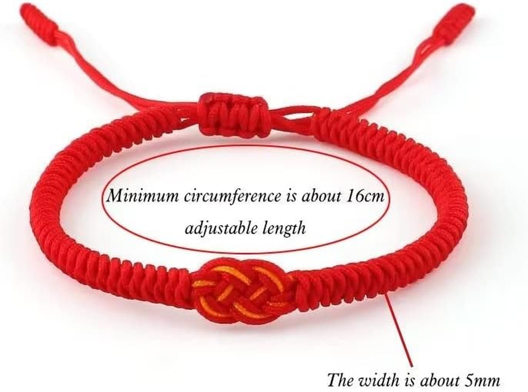 Red Black Mix White Infinity Love Multicolor Lucky Bracelet for Men Women Tibeta