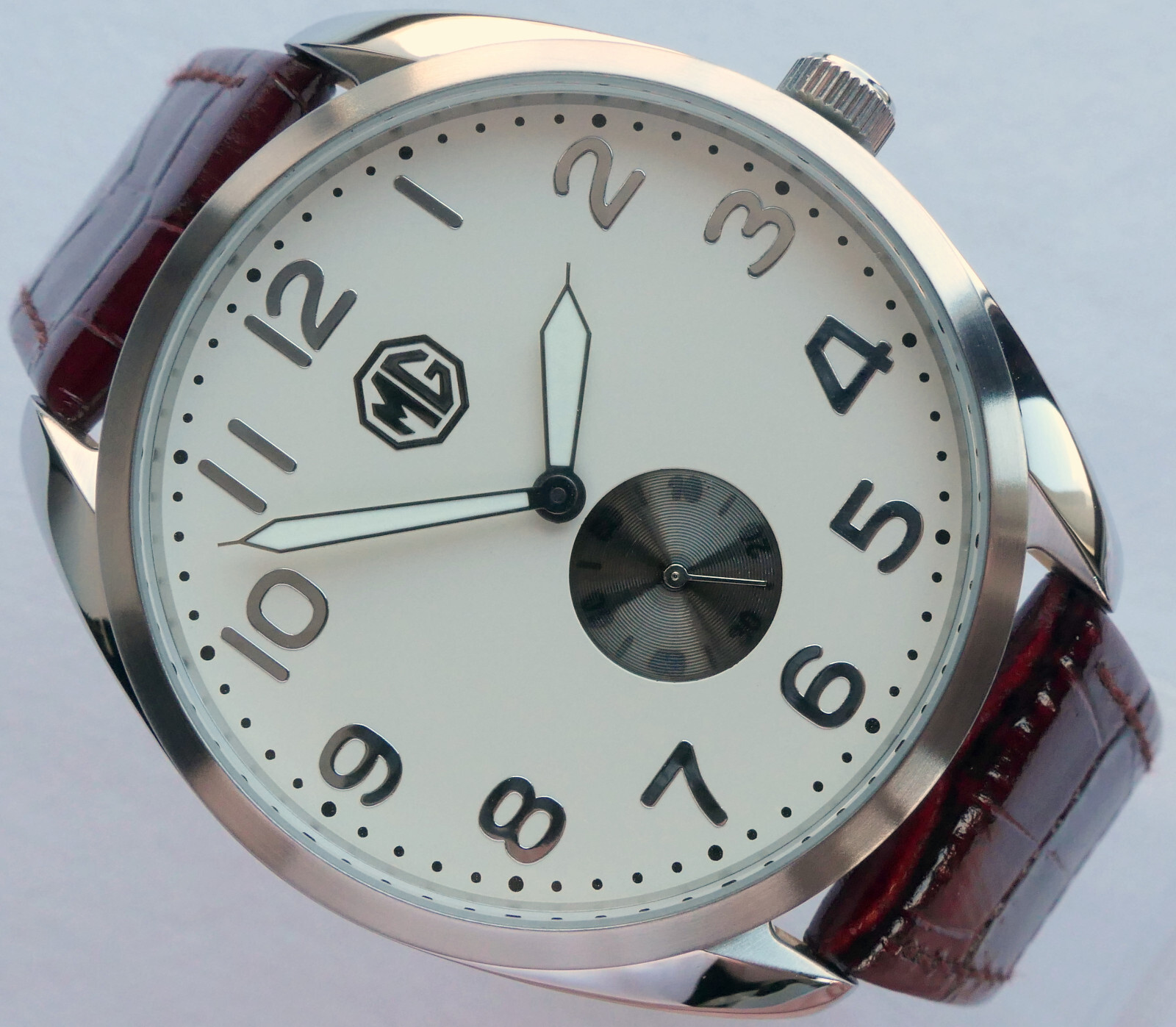 MG Morris Garages BMC MGA MGB Classic Aviator Driver Sport Car Accessory Watch
