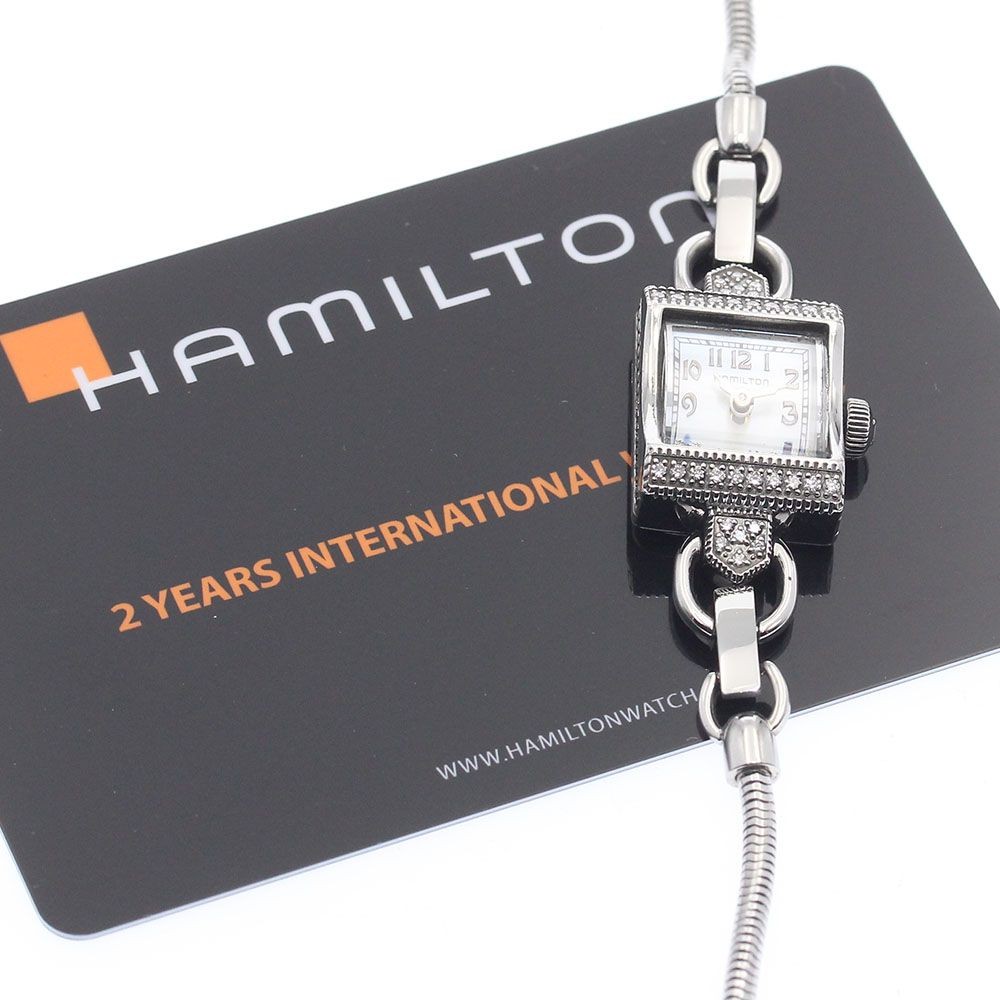 Hamilton H312910 Quartz Watch Used Stainless Steel Collectible Timepiece