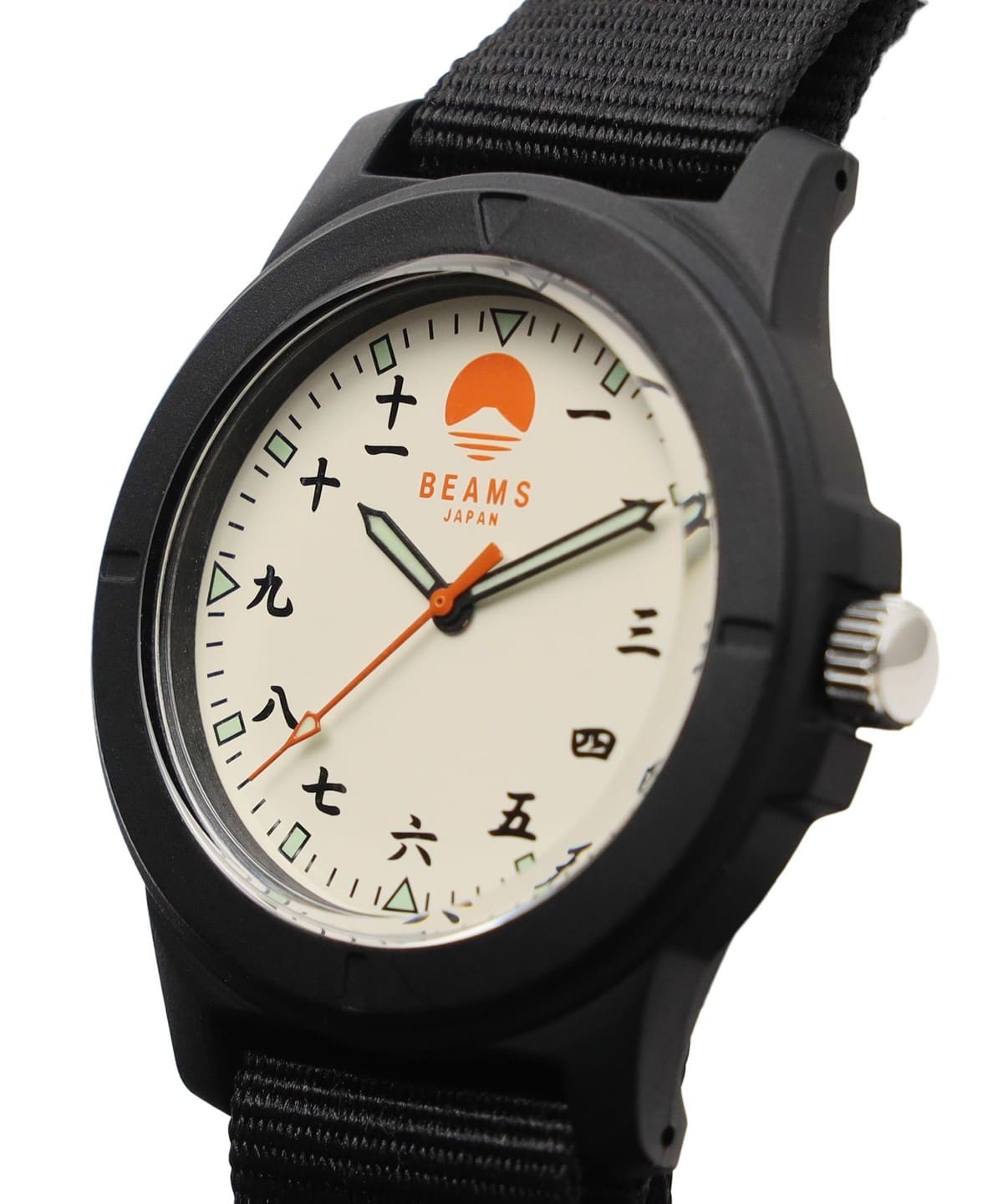 BEAMS Japan Original Watch Kanji Numerals Mt. Fuji Design Quartz Limited Ed. New