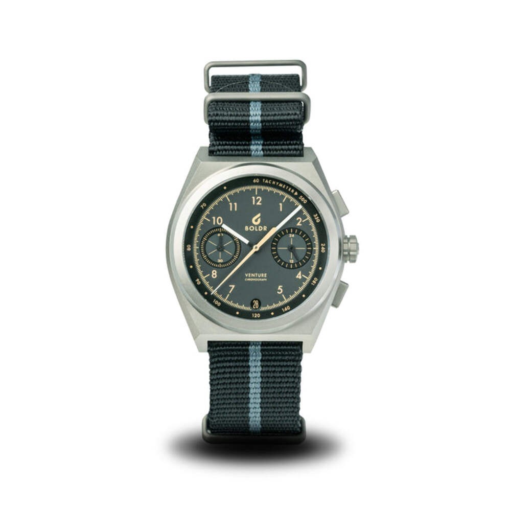 Venture Rally I Wells 201 | Black Dial Wristwatch VE-TI-RA-201
