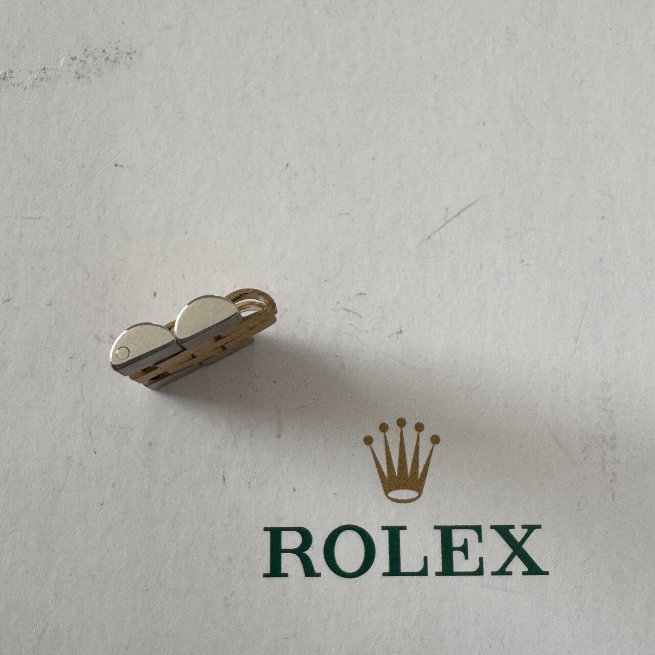 ROLEX 2Link for DATEJUST 16233 16013 YG×SS 15.5mm×6mm FZ8585