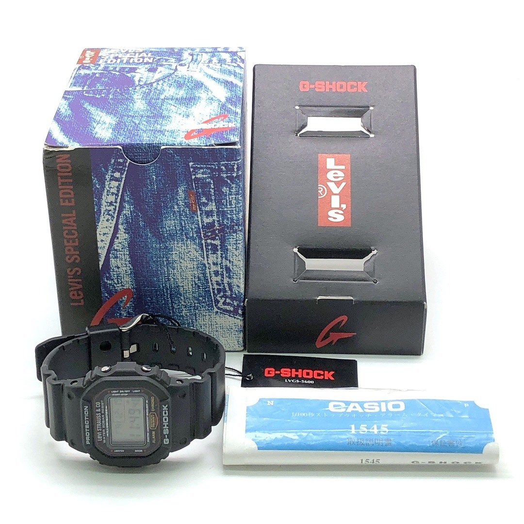 G SHOCK LVGS 5600 Levi’s SPECIAL EDITION Levi’s Collaboration Model Limited to 1