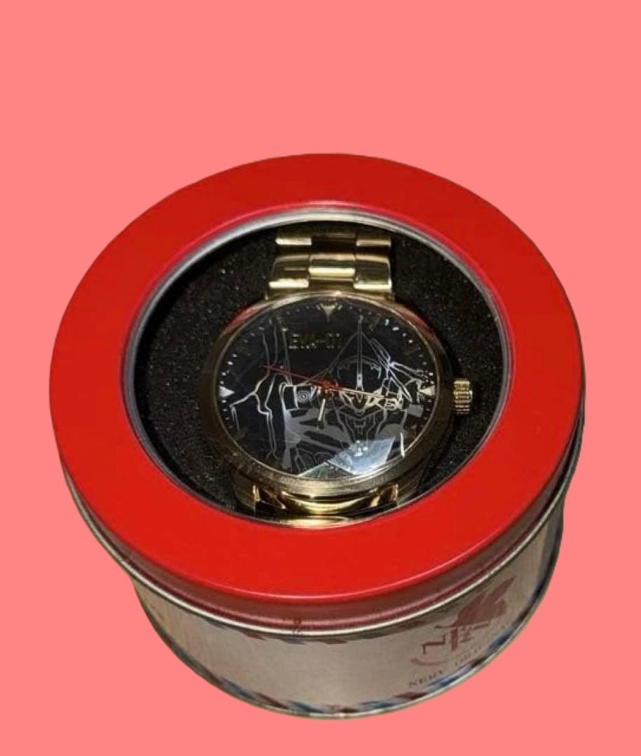 Evangelion Unit 01 Wrist Watch SEGA Prize 2020 Anime Gold Rare Japan Limited