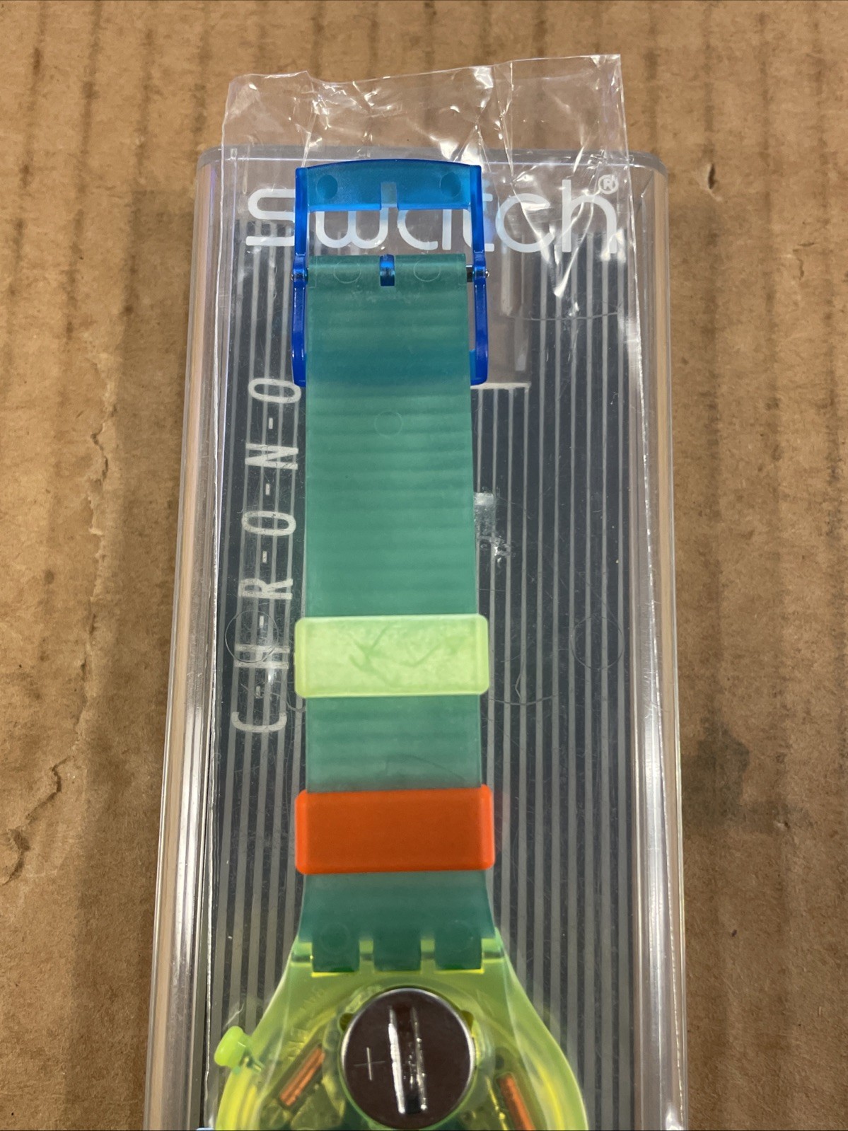 (C3426) New Never Worn Swatch Chrono Neo Wave – SCJ100
