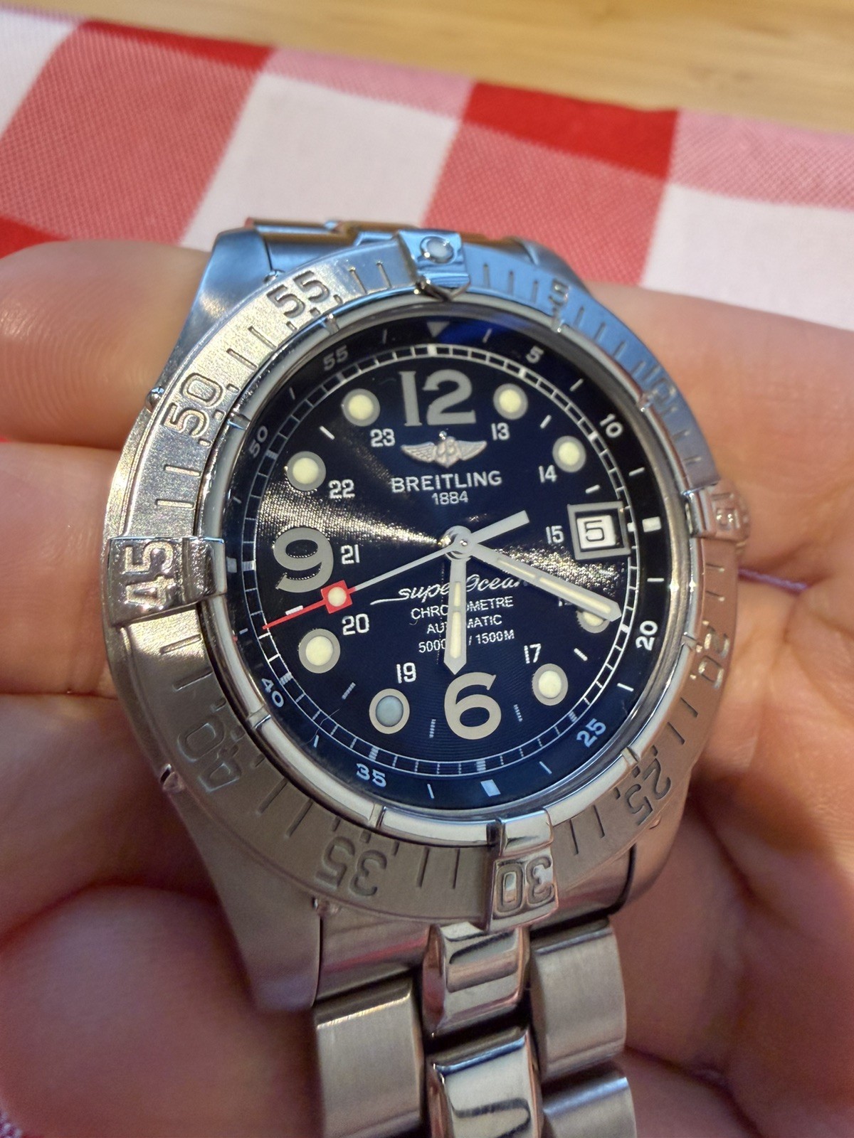 Breitling Men’s Superocean Steelfish A17360 Silver 42mm Automatic Watch